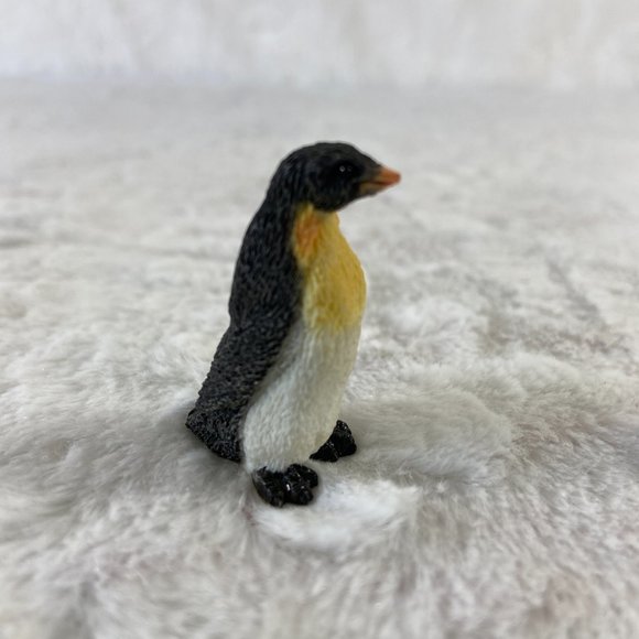 Vintage Stone penguins Mini Figurines  UDC 1996 Figurine 1 1/2" Tall - Picture 7 of 10
